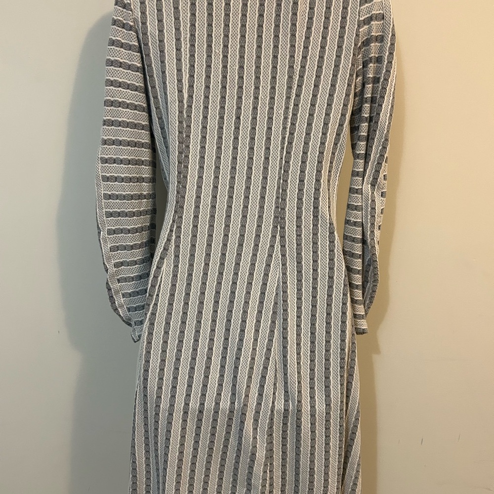 BCBG MaxAzria Striped Gray Dress - Picture 6 of 6